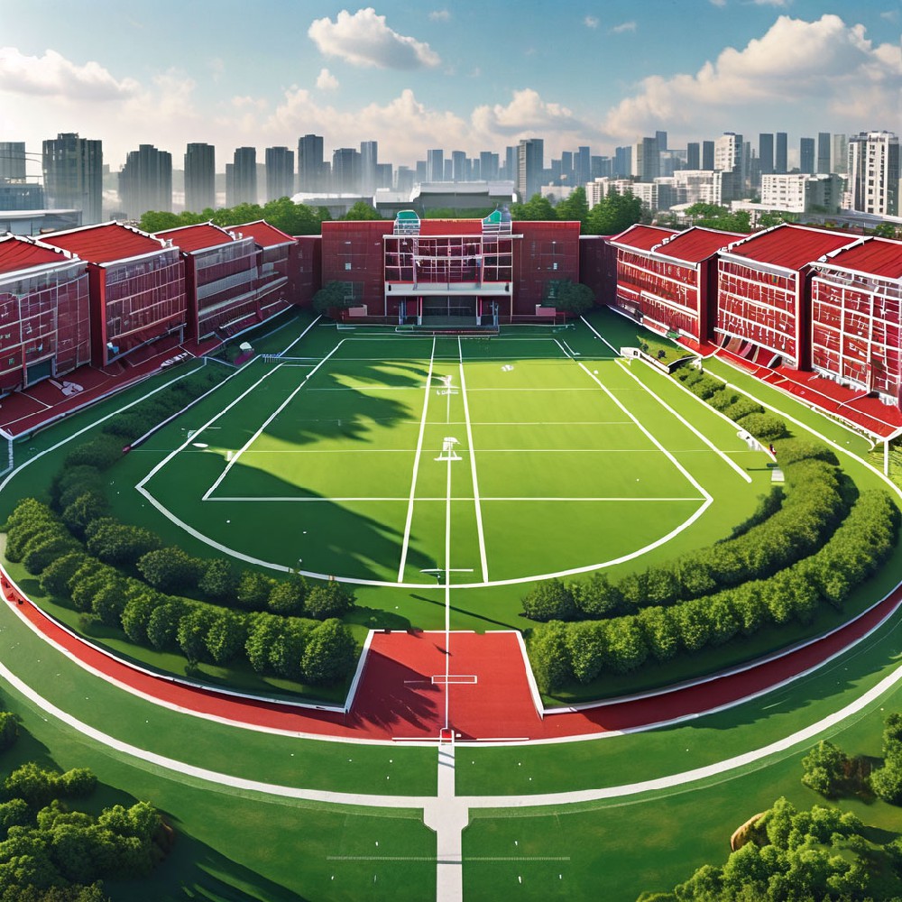 打造專業(yè)學校運動場地，醇酸外磁漆是首選